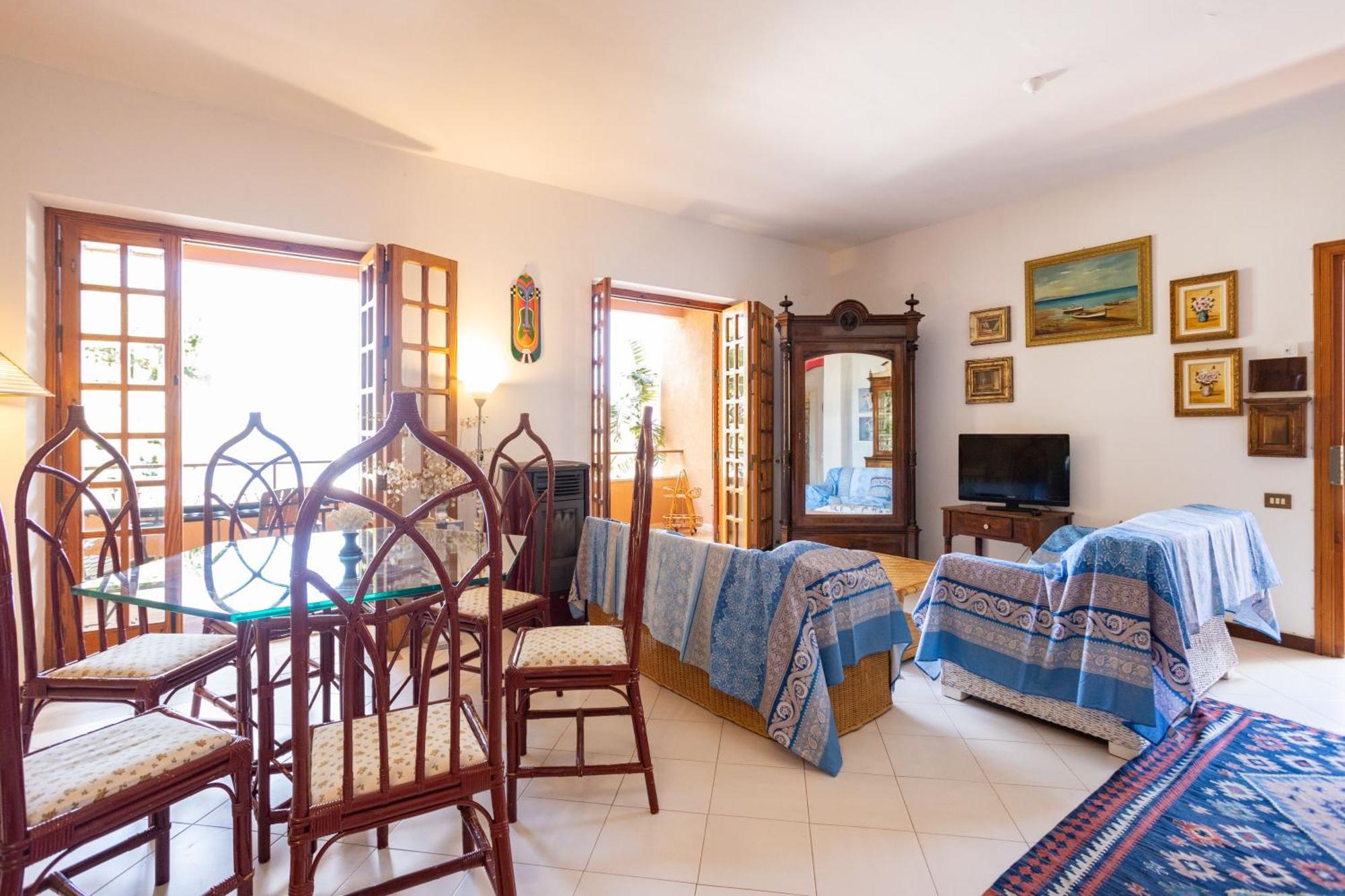 Villa Nel Verde Sul Mare, Mondello, Palerme Extérieur photo
