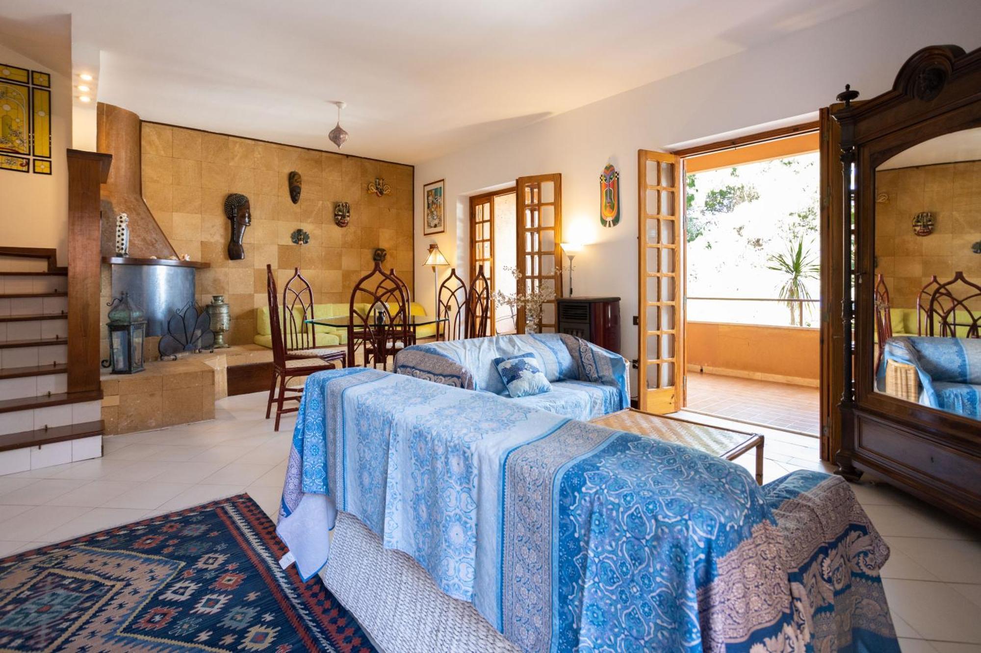 Villa Nel Verde Sul Mare, Mondello, Palerme Extérieur photo